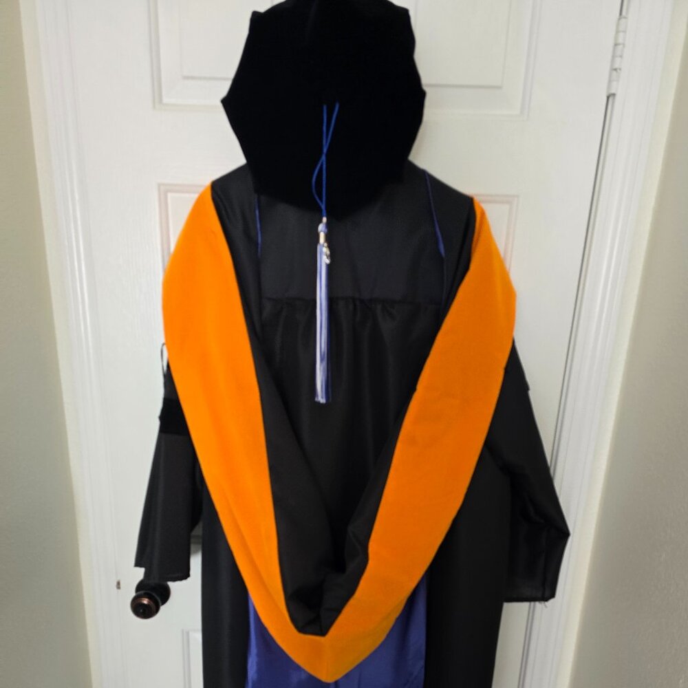Aspen University - Doctorate Tam, Gown, Tassel, Hood